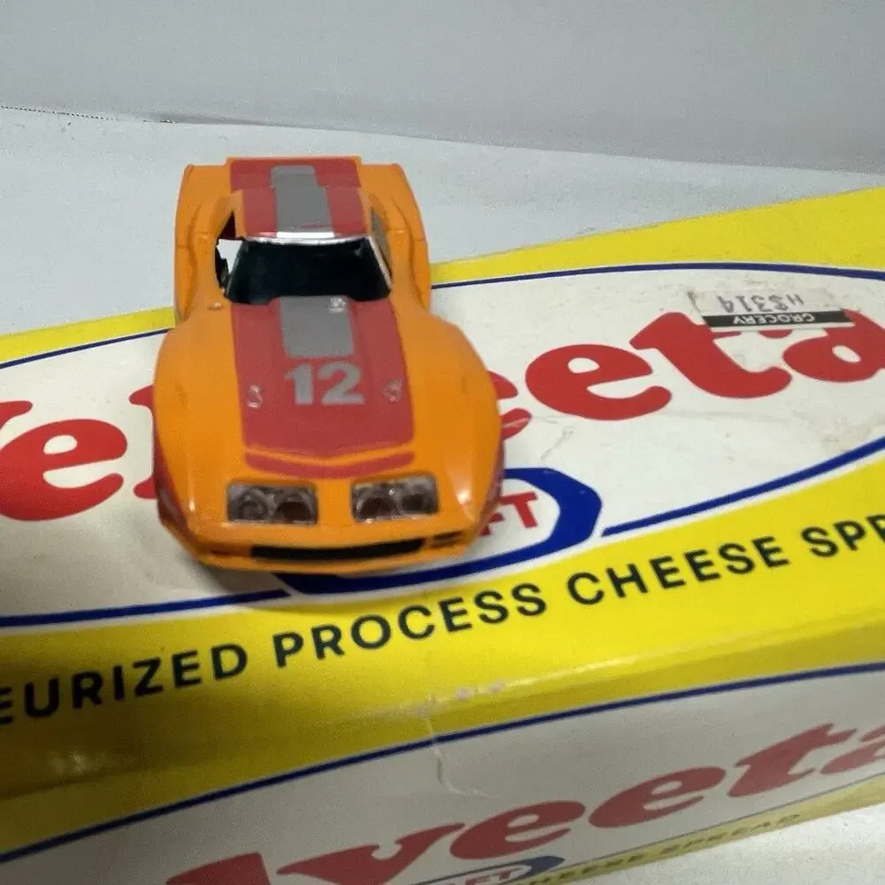 1979 Aurora AFX CHEVY CORVETTE GT MAGNATRACTION ORANGE RED SLOT CAR